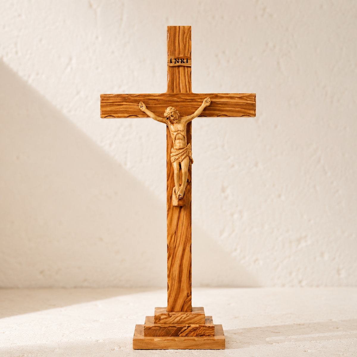 Olive Wood Altar Crucifix