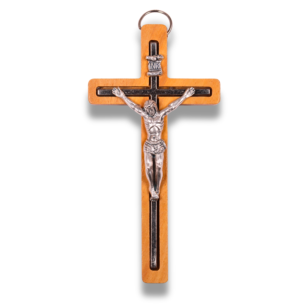 Calvary's Olive Wood Wall Crucifix