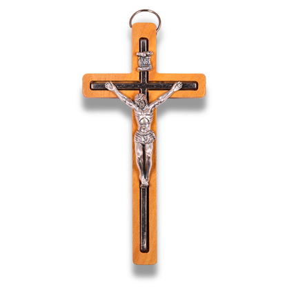 Calvary's Olive Wood Wall Crucifix