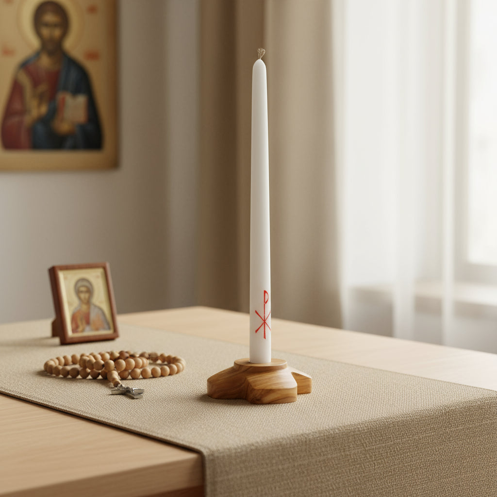 Candle Holder With Candle