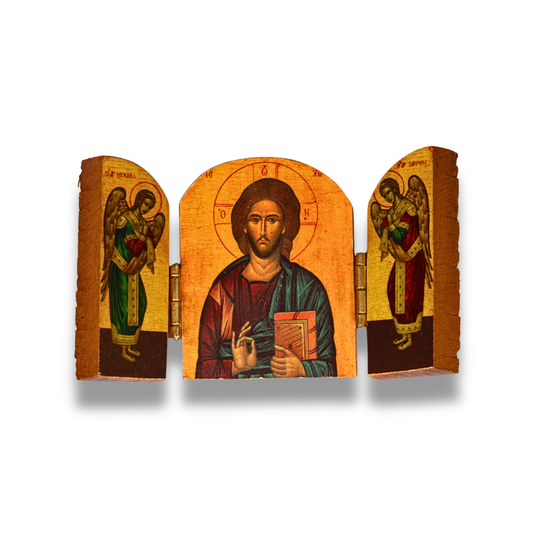 Christ Triptych Icon