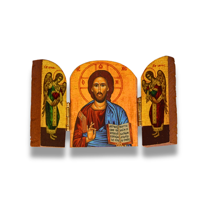 Christ Triptych Icon