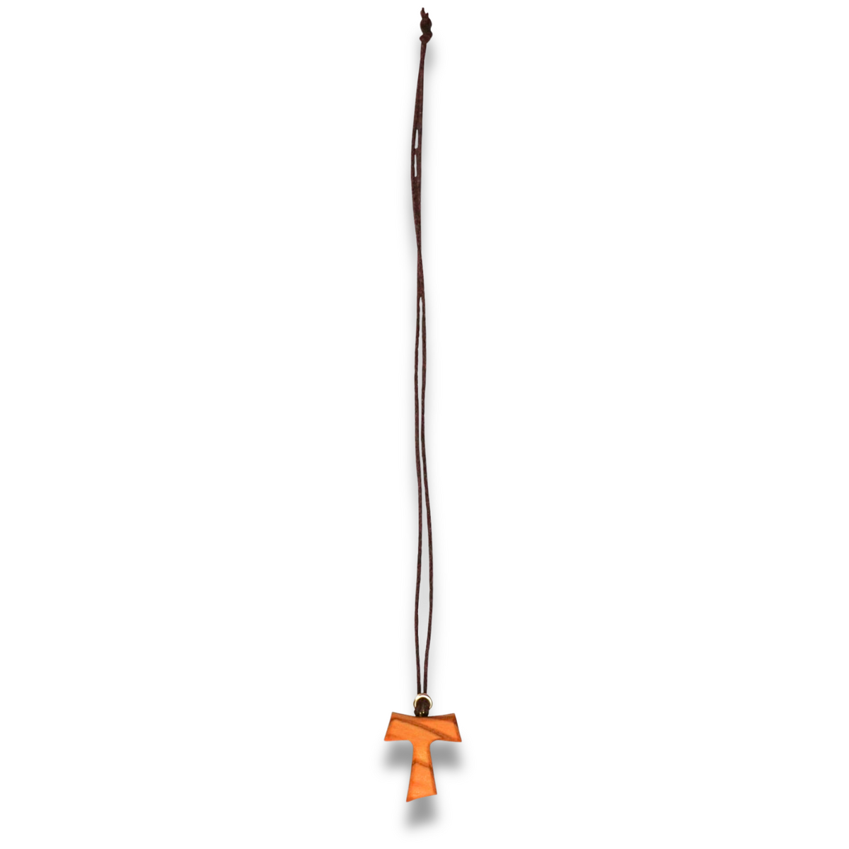 Franciscan Tau Cross Necklace Full Length