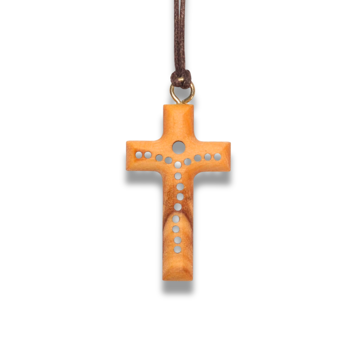 Life Olive Wood Cross Necklace