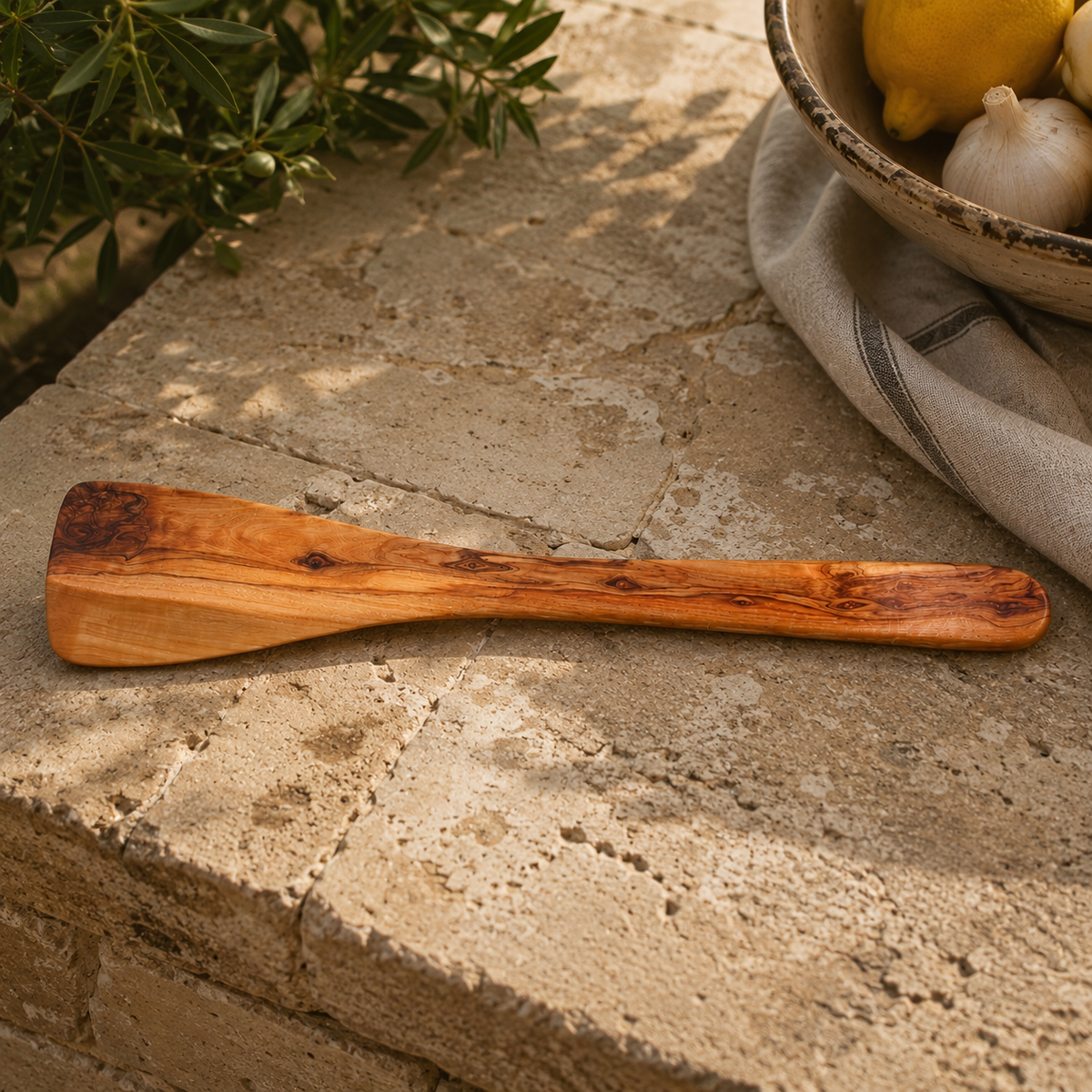Olive Wood Cooking Spatula