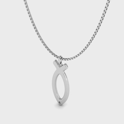 Ichthus Spirit Sterling Silver Necklace Video